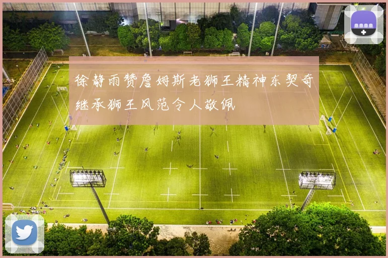 徐静雨赞詹姆斯老狮王精神东契奇继承狮王风范令人敬佩